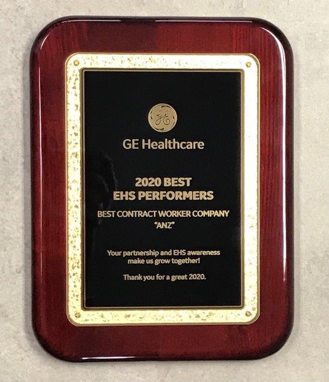 GE Healthcare Award